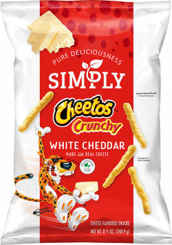 Simply Cheetos® Crunchy White Cheddar Cheese Flavored Snacks